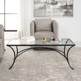Alayna Coffee Table, Black-Furniture - Accent Tables-High Fashion Home