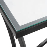 Alayna Console Table, Black-Furniture - Accent Tables-High Fashion Home