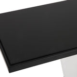 Angle Accent Table, Black