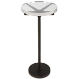 Forge Accent Table, Rustic Brown