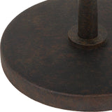 Forge Accent Table, Rustic Brown