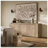 Abaso Sideboard, Whitewash Rustic Wormwood Oak by Four Hands — ESS_1