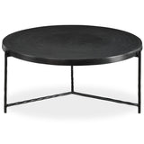 Trellick Coffee Table, Oxidized Black-Furniture - Accent Tables-High Fashion Home