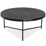 Trellick Coffee Table, Oxidized Black-Furniture - Accent Tables-High Fashion Home