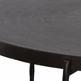 Trellick Coffee Table, Oxidized Black-Furniture - Accent Tables-High Fashion Home