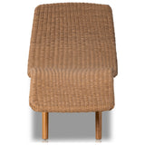 Portia Outdoor Chaise, Vintage Natural by Four Hands — FRT_1