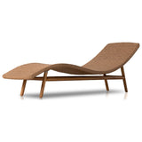 Portia Outdoor Chaise, Vintage Natural by Four Hands — DET_1