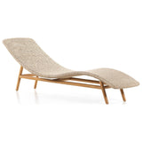 Portia Outdoor Chaise, Vintage White by Four Hands — PRM_1