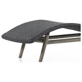 Portia Outdoor Chaise, Vintage Coal by Four Hands — DET_1