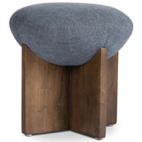 Dax Accent Stool, Laughlin Denim by Four Hands