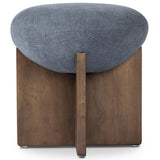 Dax Accent Stool, Laughlin Denim by Four Hands