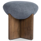 Dax Accent Stool, Laughlin Denim by Four Hands