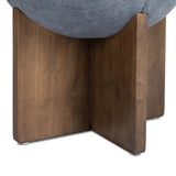 Dax Accent Stool, Laughlin Denim by Four Hands
