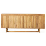 Merit Outdoor Sideboard, Natural Teak-FSC by Four Hands — BCK_1