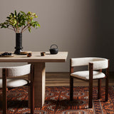 Vittoria Dining Arm Chair, Knoll Natural-Furniture - Dining-High Fashion Home