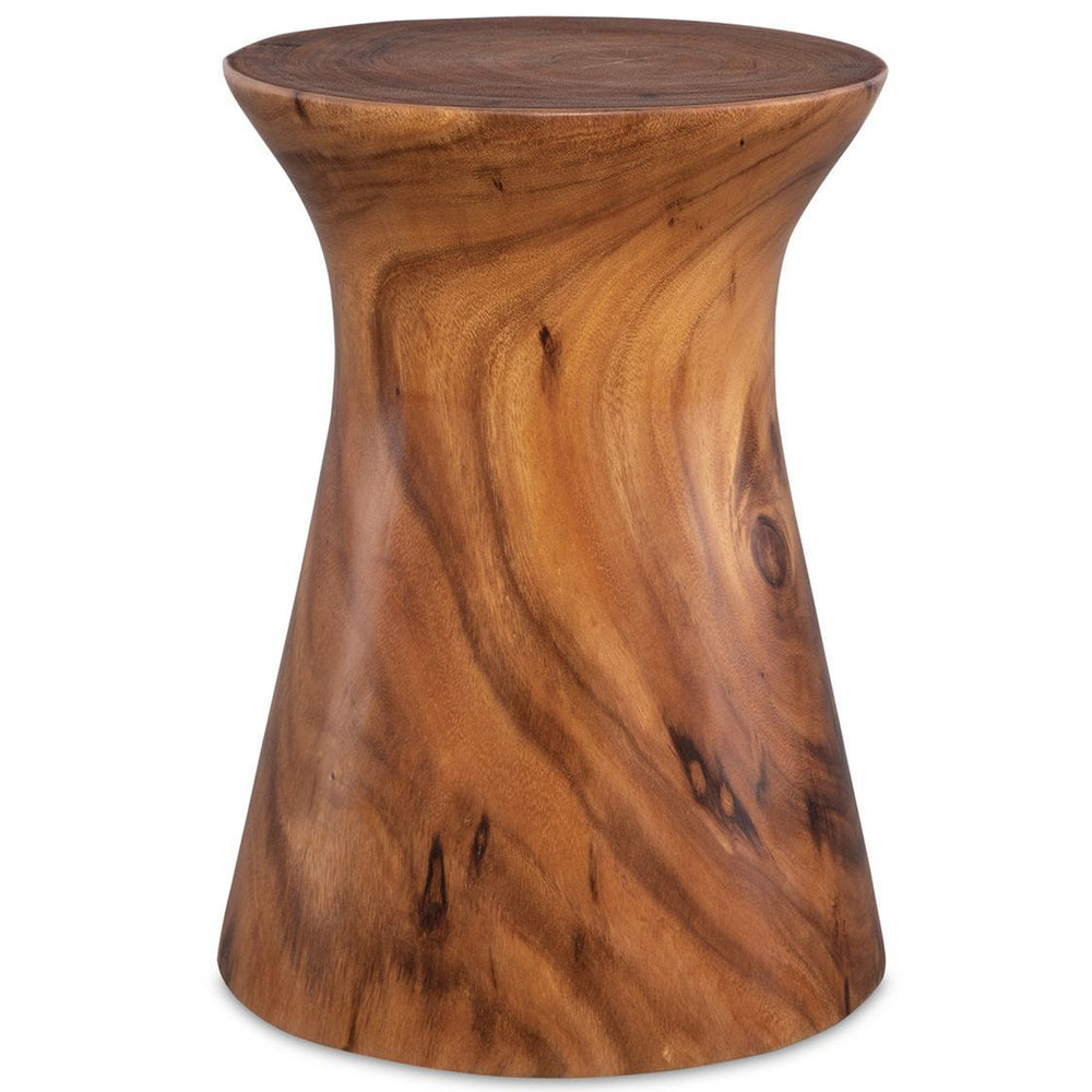 Swell Accent Table, Natural Honey