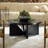Nadette Coffee Table, Espresso-Furniture - Accent Tables-High Fashion Home
