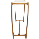 Affinity Console Table, Antique Gold