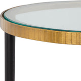 Stiletto Side Table, Black-Furniture - Accent Tables-High Fashion Home