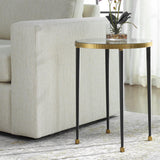 Stiletto Side Table, Black-Furniture - Accent Tables-High Fashion Home