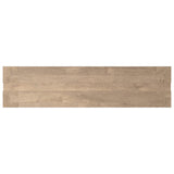 Abaso Console Table, Whitewash Rustic Wormwood Oak by Four Hands — TOP_1