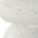 Inhale Accent Table, Matte White