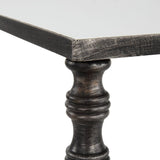 Henzler Lamp Table, Steel-Furniture - Accent Tables-High Fashion Home