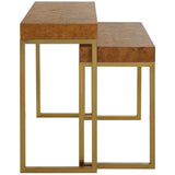 Burl-esque Nesting Tables, Set of 2, Mappa Burl