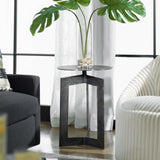 Deltoid Accent Table, Gunmetal