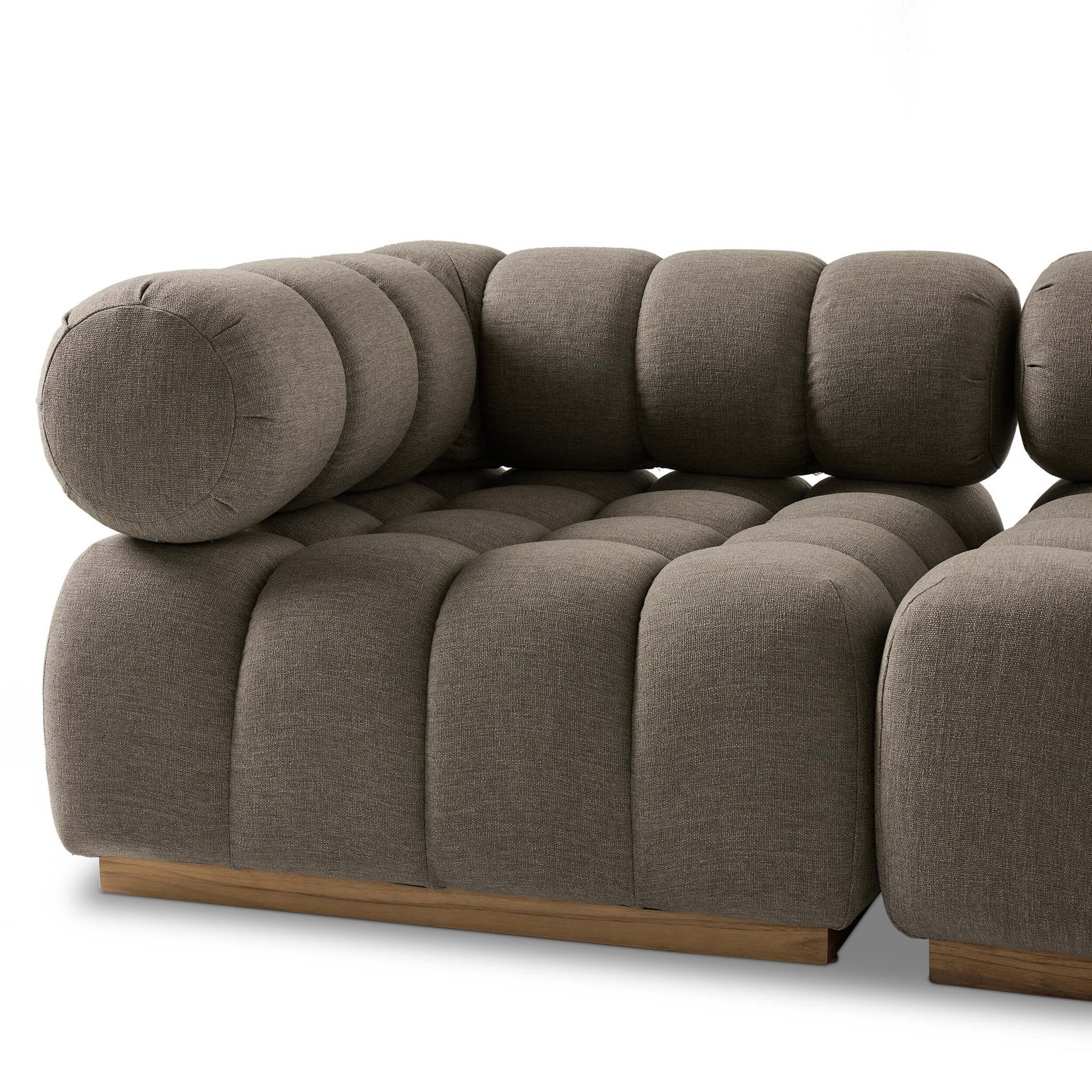 Roma 3 Piece Outdoor Sofa, Alessi Fawn – High Fashion Home