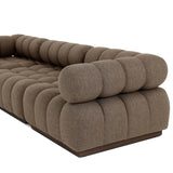 Roma 3 Piece Outdoor Sofa, Ellor Brown by Four Hands