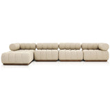 Roma 4 Piece Outdoor Sectional by Four Hands