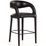 Hawkins Leather Bar & Counter Stool by Four Hands