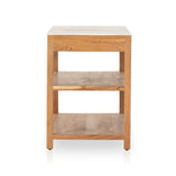Indira Small Kitchen Island, White Marble by Four Hands — SID_1