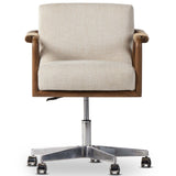 Rosie Desk Chair, San Remo Oat-Furniture - Office-High Fashion Home