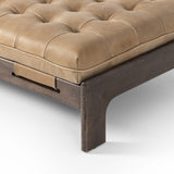 Halston Cocktail Ottoman, Palermo Drift-Furniture - Benches-High Fashion Home