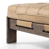 Halston Cocktail Ottoman, Palermo Drift-Furniture - Benches-High Fashion Home