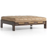 Halston Cocktail Ottoman, Palermo Drift-Furniture - Benches-High Fashion Home