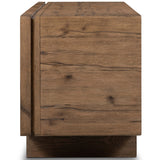 Henry Media Console, Rustic Grey-Furniture - Storage-High Fashion Home