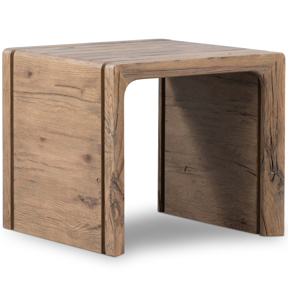 Henry End Table, Rustic Grey-Furniture - Accent Tables-High Fashion Home