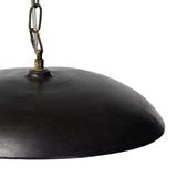 Organic Ceramic Pendant, Aged Black by Four Hands