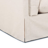 Habitat 2 Piece LAF 115" Sectional, Nomad Snow by Four Hands