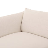 Habitat 2 Piece LAF 115" Sectional, Nomad Snow by Four Hands