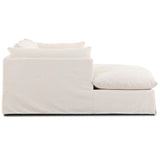 Habitat 2-Piece RAF Sectional, Nomad Snow by Four Hands