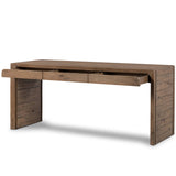 Henry Desk, Rustic Grey-Furniture - Office-High Fashion Home