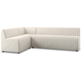 Augustine 100" L-Shape Banquette by Four Hands
