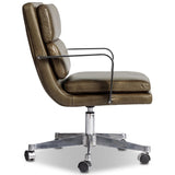 Jude Leather Desk Chair, Sonoma Olive by Four Hands