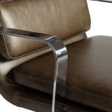 Jude Leather Desk Chair, Sonoma Olive by Four Hands
