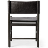 Kena Leather Dining Chair, Sonoma Black/Charcoal, Set of 2-Furniture - Dining-High Fashion Home