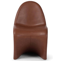 Briette Leather Dining Chair, Sierra Saddle, Set of 2